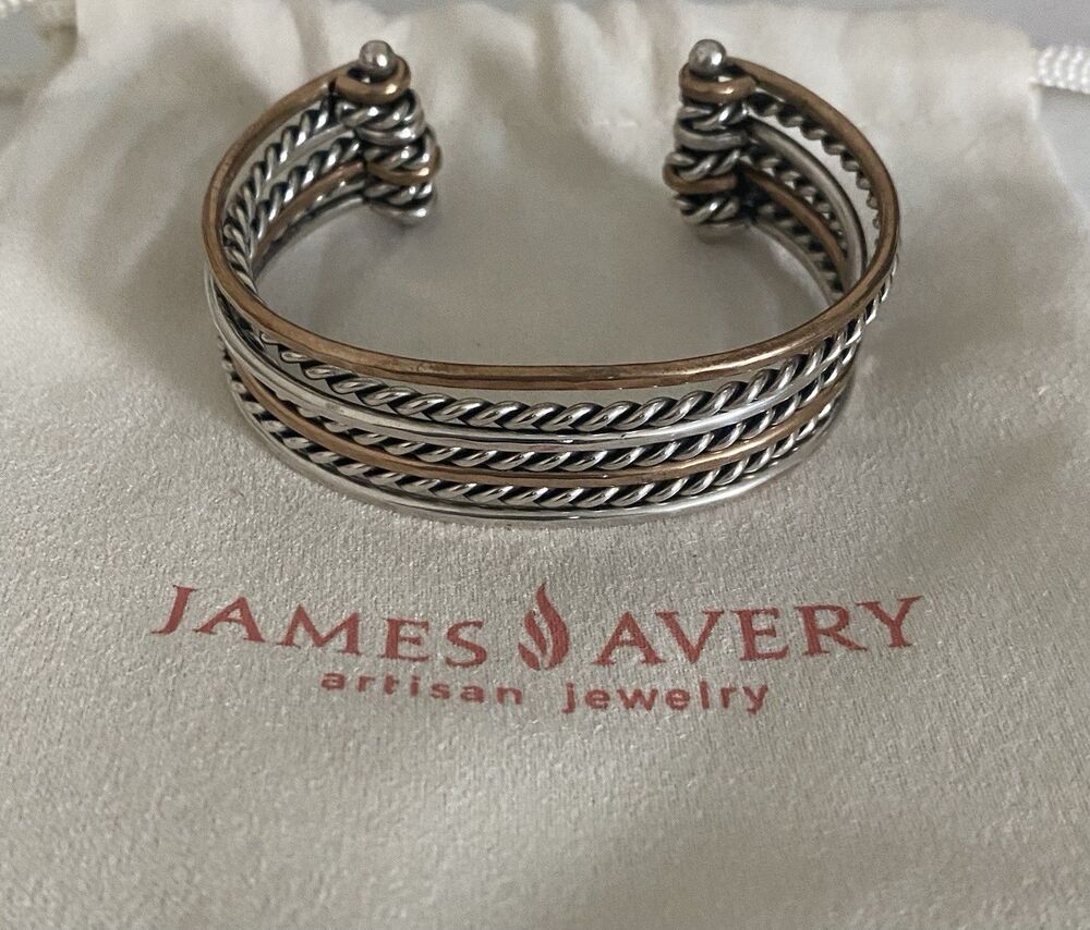James Avery Multi-Layered Cuff Bracelet(M)